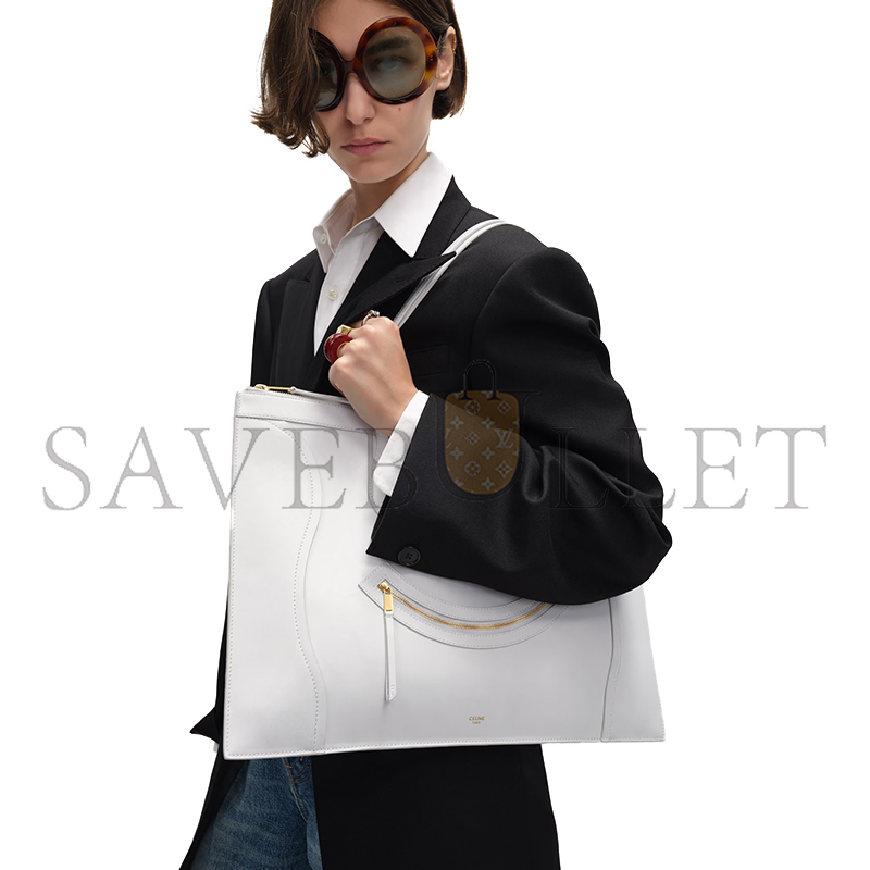 CELINE FLAT CABAS NEW LUGGAGE IN GLOSSY CALFSKIN 123963GW4.01BC (44.5*31.5*0.5cm) CELINE FLAT CABAS NEW LUGGAGE IN GLOSSY CALFSKIN 123963GW4.01BC (44.5*31.5*0.5cm)